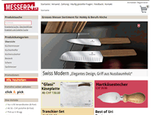 Tablet Screenshot of messer24.ch